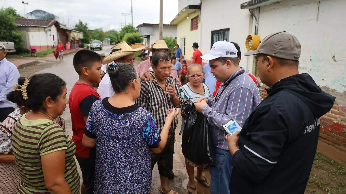 damnificados huracán john personas SSM